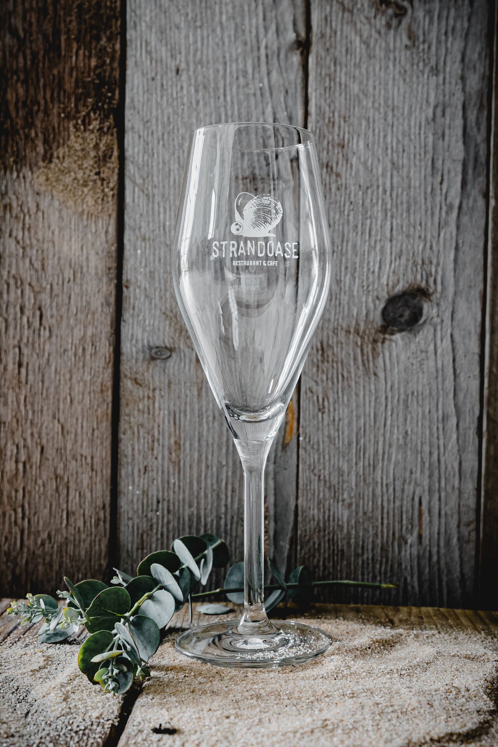 Sektglas "Strandoase Sylt" (6 Stk.)