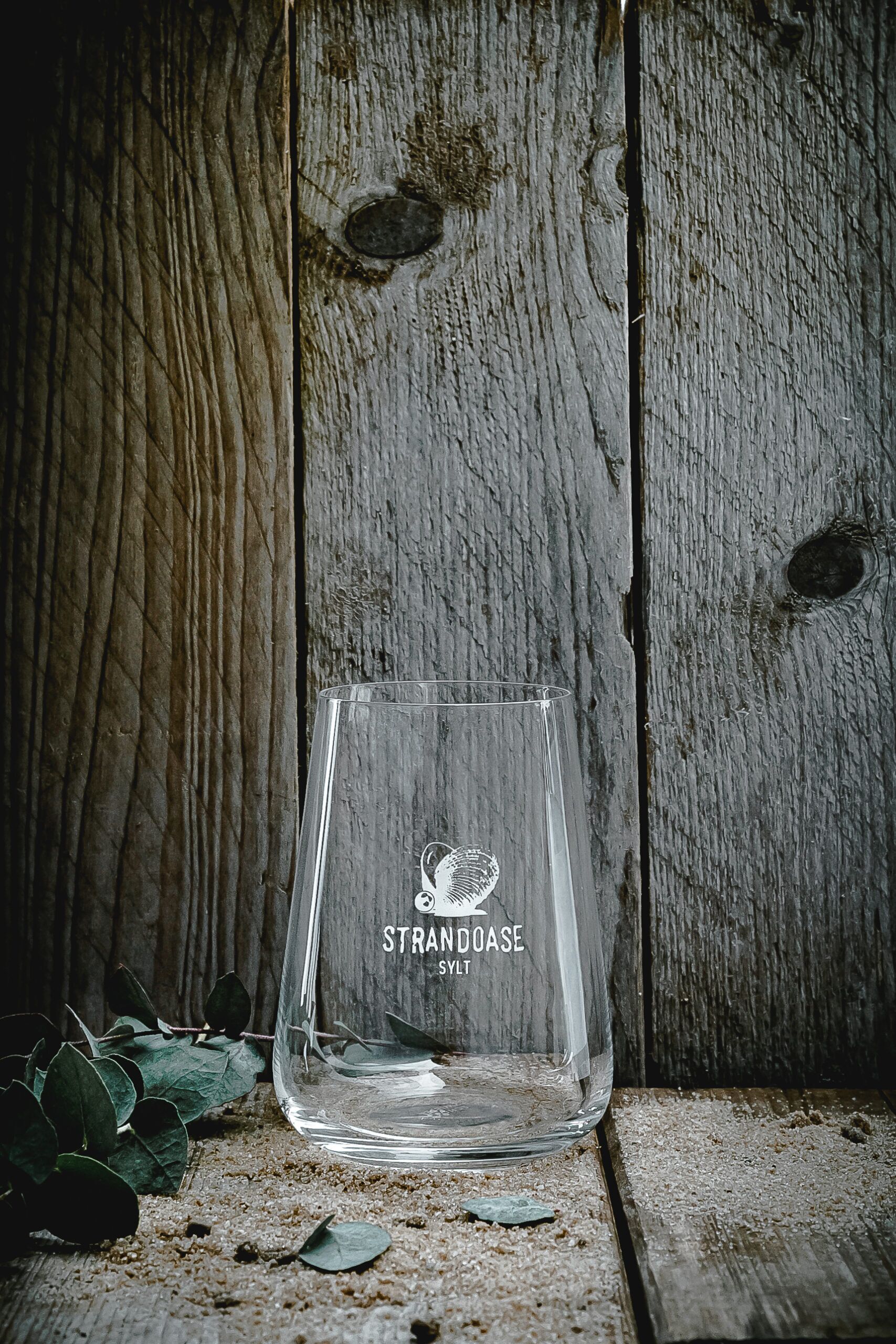 Wasserglas "Strandoase Sylt" (6 Stk.)